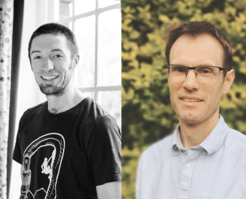 Dr. David Armitage und Dr. Tim Murray