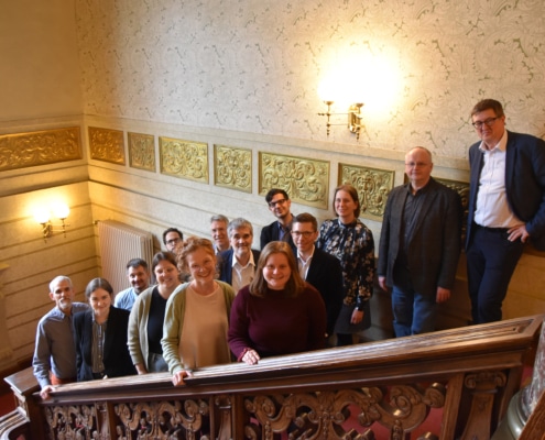 Das Forschungsteam des Projekts Corpus Judaeo-Hellenisticum Novi Testamenti digital