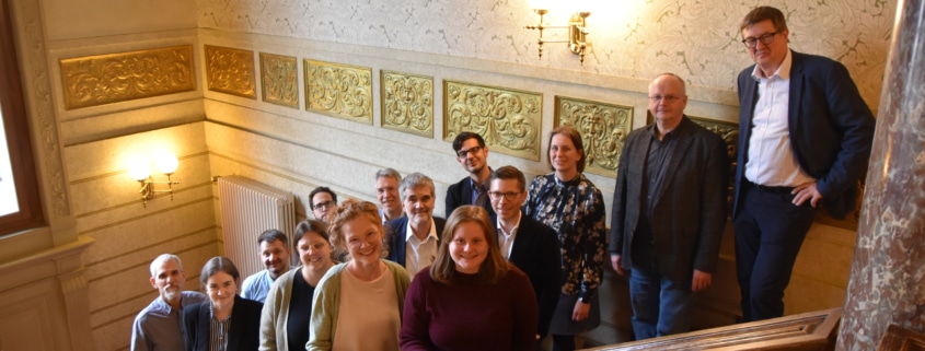 Das Forschungsteam des Projekts Corpus Judaeo-Hellenisticum Novi Testamenti digital