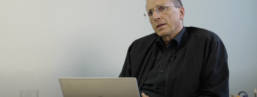 Prof. Dr. Detlef Hiller in einem Vortrag zur "Umweltfrage" bei GlaubenDenken